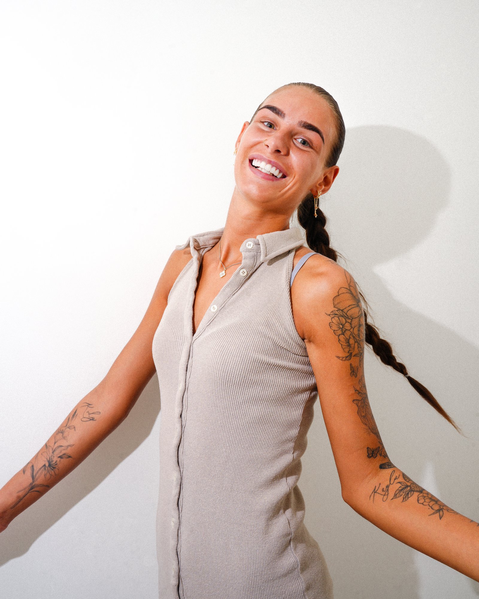 Patient with clear aligners